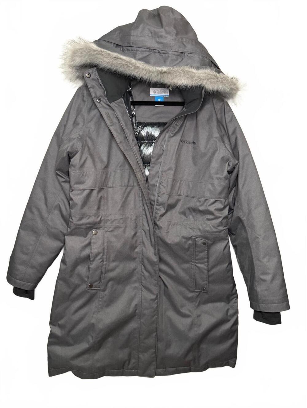Columbia Women's Apres Arson II Winter Long Down Jacket Size XL